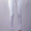 SUPATUBE LOW-RISE WHITE STRETCH SKINNY JEANS