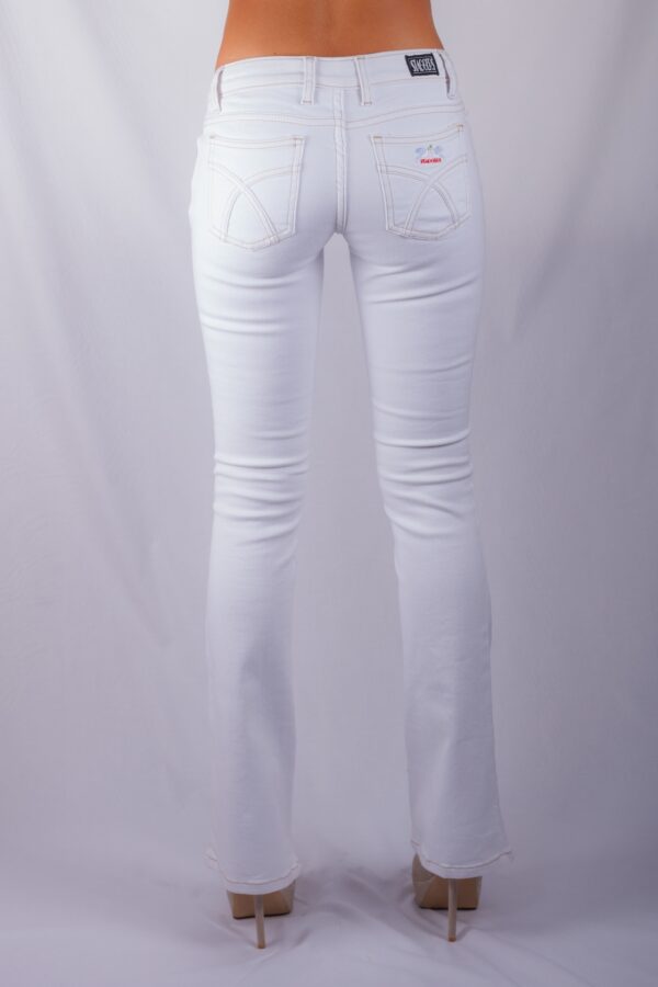 SANTE FE BOOTLEG WHITE STRETCH