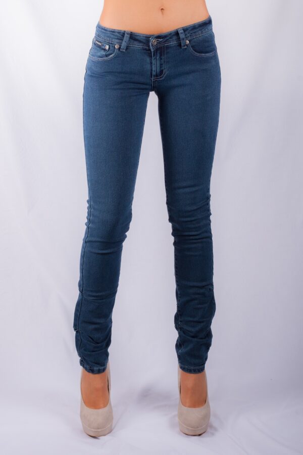 INDIGO STRETCH SKINNY JEANS PLEAT LEG | AUSTRALIAN DESIGN