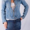 FRENCH CUT JACKET VINTAGE BLUE