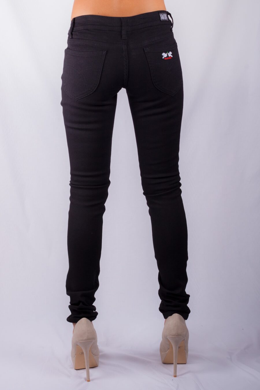 FOXY SKINNY JEAN BLACK STRETCH