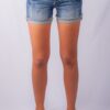 693 SEXY LJ CUFF DENIM SHORTS VINTAGE BLUE DENIM