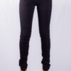 696/1 SEXY EVA HIGH RISE SKINNY JEAN BLACK STRETCH DENIM