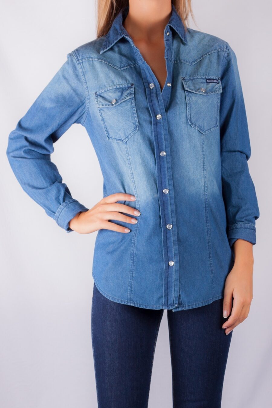 708 NEW CLASSIC ANNIE VINTAGE SOFT DENIM SHIRTS