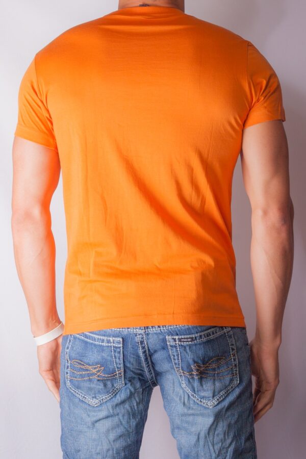 ICONIC SPLASH TEE BURNT ORANGE