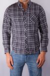 710 TIMELESS NEW CLASSIC TEX CHECK SHIRTS BLACK WHITE