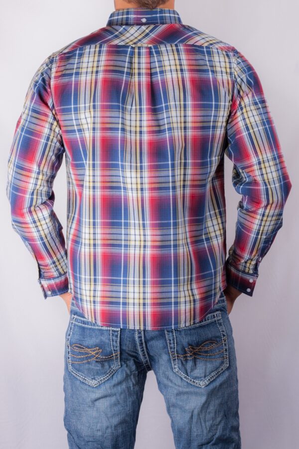 TEX CHECK SHIRT BLUE CHECK